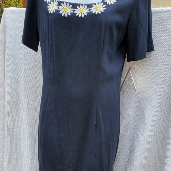 Vintage Plus Size Sweetheart Daisy Dress‎ 16 - Picture 4 of 12